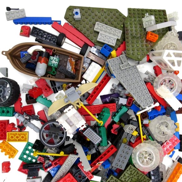 Lego-like Compatible Assorted Random Brics and Pieces Bulk Lot 8.8 lb - Picture 11 of 12